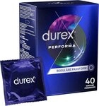 durex Kondome Performa Vorratspack, 40 St., Mit 5% benzocainhaltigem Gel