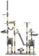 vidaXL Kratzbaum vidaXL Katzen-Kratzbaum mit Sisal-Kratzs&auml;ulen 230 - 250 cm...