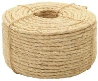 vidaXL Seil Seil 100% Sisal 10 mm 250 m (1-tlg)