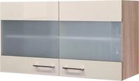 Flex-Well Glash&auml;ngeschrank Nepal (B x H x T) 100 x 54,8 x 32 cm, mit