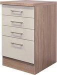Flex-Well Unterschrank Nepal (B x H x T) 50 x 85/86 x 60 cm, mit praktischen