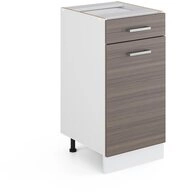 Vicco Unterschrank R-Line, Grau/Wei&szlig;, 40 cm ohne Arbeitsplatte (1-St)