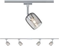 Paulmann Schienensystem-Leuchten URail Set G10 Blossom Rauch Chrom matt max....