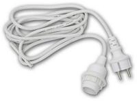 STAR TRADING LED Dekolicht Ute 2,5m, Lampenfassung,Ute mit E27-Fassung, wei&szlig;,