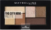 MAYBELLINE NEW YORK Lidschatten-Palette THE CITY MINI, mit verschiedenen Nuancen