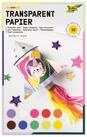 Folia Transparentpapier folia Transparentpapiermappe, 185 x 297 mm, 10 Blatt