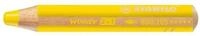 STABILO Buntstift STABILO woody 3in1 Buntstift Gelb 10 cm