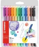 STABILO Fineliner pointMax Filzstifte, 12 Stk.