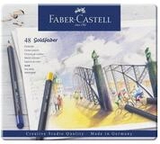 Faber-Castell K&uuml;nstlerstift Faber-Castell Goldfaber Farbstift - 48-Metalletui