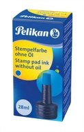 HAMELIN PAPERBRANDS Pelikan Stempelfarbe ohne &Ouml;l blau 28ml Stempelfarbe