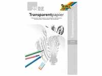 Folia Transparentpapier, Architektenpapier 25 Blatt, weiß transparent, Format...