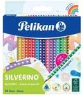 Pelikan Buntstift Pelikan Buntstifte SILVERINO dreieckig d&uuml;nn, 24er Set