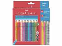 Faber-Castell Buntstift FABER-CASTELL Dreikant-Buntstifte Colour GRIP, Promoetui