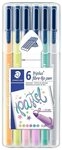 STAEDTLER Malstift Staedtler Faserm. triplus color pastel 6St