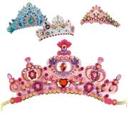 DJECO Kreativset DIY Mosaik-Diademe Prinzessin
