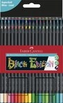 Faber-Castell Buntstift Buntstifte Black Edition 36er Kartonetui, SuperSoft-Mine