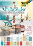 Folia Bastelkartonpapier folia Motivblock "Winterzauber", 240 x 340 mm, 20 Blatt