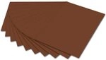 Folia Karton 50x Folia 6145085 Fotokarton - A4, schokobraun
