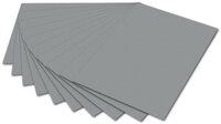 Folia Max Bringmann KG Bastelkartonpapier folia Fotokarton 300g/m&sup2; steingrau...