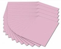 Folia Max Bringmann KG Bastelkartonpapier folia Fotokarton 300g/m&sup2; rosa DIN A4 50