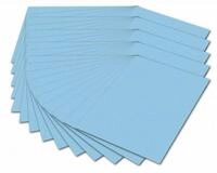 Folia Max Bringmann KG Bastelkartonpapier folia Fotokarton 300g/m&sup2; himmelblau...