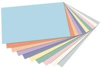 Folia Bastelkartonpapier, Tonpapier pastell, Format DIN A4, 130 g/m&sup2;, 100 Blatt