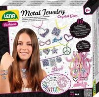 Lena&reg; Kreativset Metal Jewelry Crystal Gem, Made in Europe