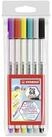 STABILO Filzstift Premium-Filzstift mit Pinselspitze Pen 68 brush Etui VE=6...