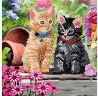CRAFT Buddy Malvorlage Diamond Painting Crystal Art Card, 18 cm x 18 cm