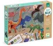 DJECO Kreativset Multi-Activity Kit Welt der Dinosaurier Bastelset 6 Aktivit&auml;ten