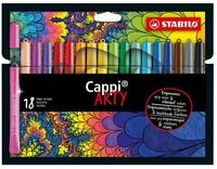 STABILO Filzstift STABILO Cappi ARTY Filzstifte - 18 St&uuml;ck - im Etui