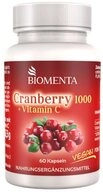 BIOMENTA Cranberry 1000 - 60 Kapseln je 500 mg Frucht Extrakt - Premiumqualit&auml;t