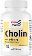 Zein Pharma - Germany GmbH CHOLIN 600 mg rein aus Bitartrat veg.Kapseln...