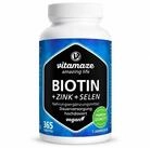 Vitamaze BIOTIN 10 mg hochdosiert+Zink+Selen Tabletten Kapseln