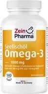 Zein Pharma - Germany GmbH OMEGA-3 1000 mg Seefisch&ouml;l Softgel-Kapseln hochdo.