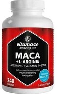 Vitamaze MACA 4:1 hochdosiert+L-Arginin Kapseln Kapsel