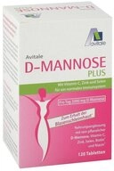 Avitale GmbH D-MANNOSE PLUS 2000 mg Tabl.m.Vit.u.Mineralstof. Tabletten, 120 St.