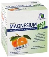 Avitale GmbH MAGNESIUM 400 direkt Orange Portionssticks 50 X 2.1g Pulversticks