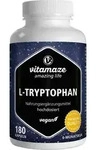 Vitamaze L-TRYPTOPHAN 500 mg hochdosiert vegan Kapseln Kapseln, 180 St.