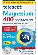 Tetesept TETESEPT Magnesium 400 hochdosiert Tabletten 30 St&uuml;ck Tabletten