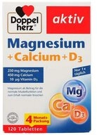 Doppelherz DOPPELHERZ Magnesium+Calcium+D3 Tabletten 120St Tabletten