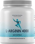 L-Arginin 4000 hochdosiert, semi-essentielle Aminos&auml;uren, hochdosiert Kapseln, 320