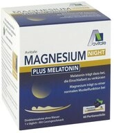 Avitale GmbH MAGNESIUM NIGHT plus 1 mg Melatonin Direktsticks Sticks, 60 St.