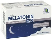 Avitale GmbH MELATONIN 2 mg plus Hopfen und Melisse Kapseln, 120 St., 39.6 g