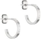 Liebeskind Berlin Paar Ohrstecker The Small Logo Hoops Edelstahl
