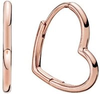 Pandora Paar Creolen ROSE-288307, Herz, Liebe, Ros&eacute;vergoldet