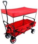 FUXTEC Bollerwagen FX-CT350, inkl. Sonnen-/Regendach, 75 kg Belastbarkeit, faltbar,