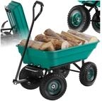 tectake Bollerwagen Handwagen Cubbi mit luftgef&uuml;llten Reifen Belastbarkeit...
