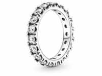 Pandora Fingerring Pandora Funkelnde Reihe Ewigkeits-Ring in Sterling-Silber mit