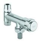 Grohe Badarmatur Grohe WAS-Ventil 3/8", mit Schlauchanschluss, chrom